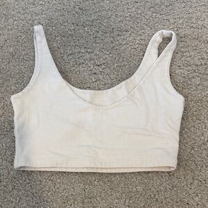 Brandy Melville Cream Bra Top